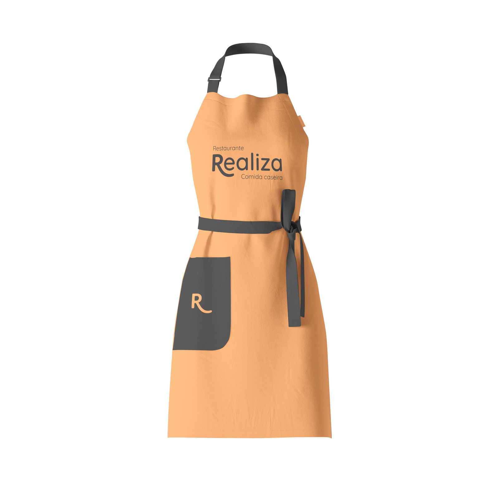 Avental feminino do Restaurante Realiza